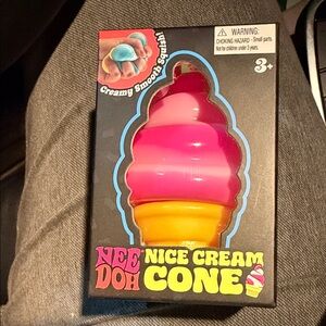 Nee Doh Pink Ice Cream Cone